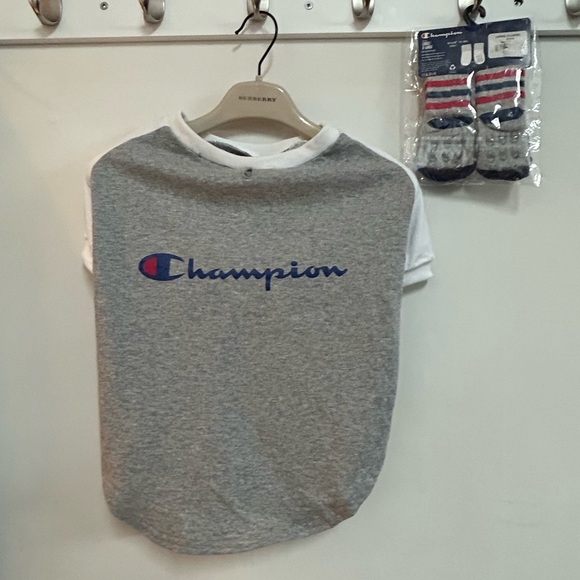 Champion Dog T-Shirt and Socks - Picture 1 of 6